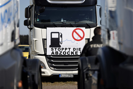 Diesel-Demo in Bergheim