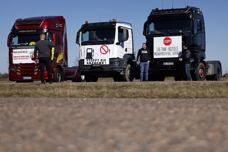 Diesel-Demo in Bergheim