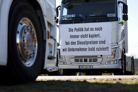 Diesel-Demo in Bergheim