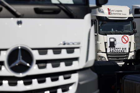 Diesel-Demo in Bergheim
