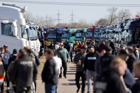 Diesel-Demo in Bergheim