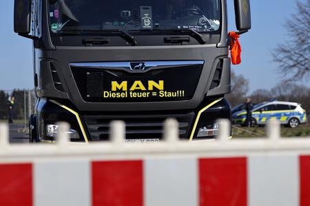Diesel-Demo in Bergheim