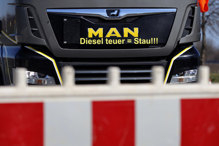 Diesel-Demo in Bergheim