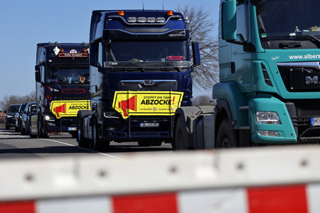 Diesel-Demo in Bergheim