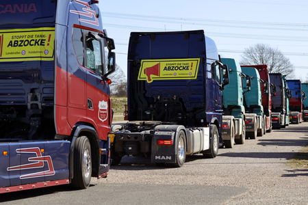 Diesel-Demo in Bergheim