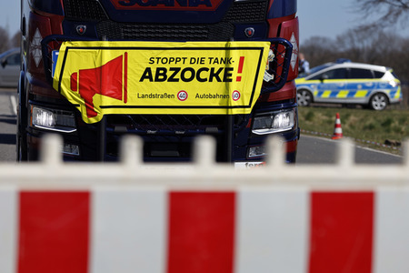 Diesel-Demo in Bergheim