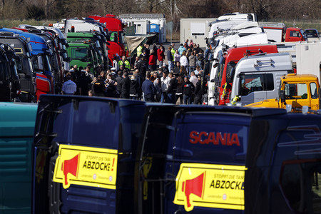 Diesel-Demo in Bergheim