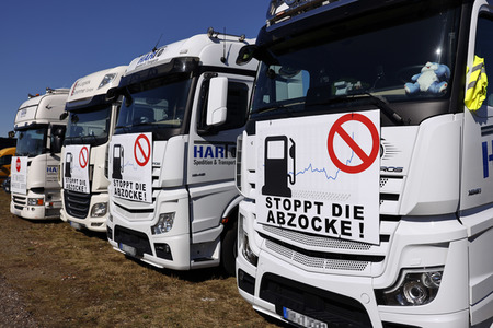 Diesel-Demo in Bergheim