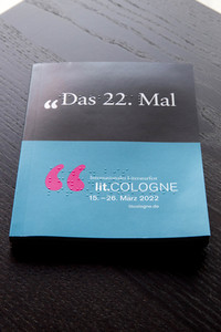 Thomas Hüetlin und Cem Özdemir auf der lit.Cologne 2022 in Köln