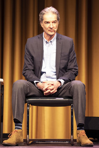 Thomas Hüetlin und Cem Özdemir auf der lit.Cologne 2022 in Köln