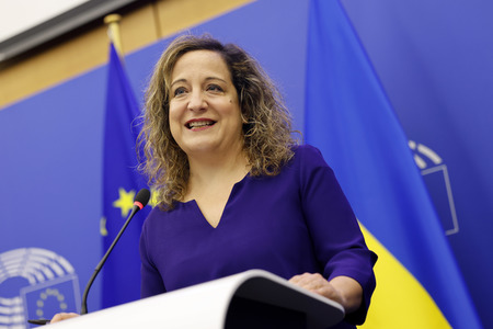Pressekonferenz im EU-Parlament in Straßburg