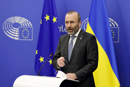 Pressekonferenz im EU-Parlament in Straßburg