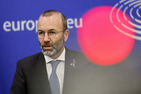 Pressekonferenz im EU-Parlament in Straßburg