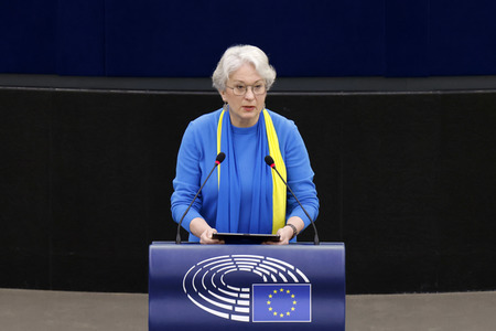 Plenartagung im EU-Parlament in Straßburg