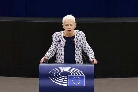 Plenartagung im EU-Parlament in Straßburg