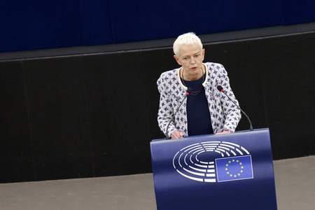 Plenartagung im EU-Parlament in Straßburg