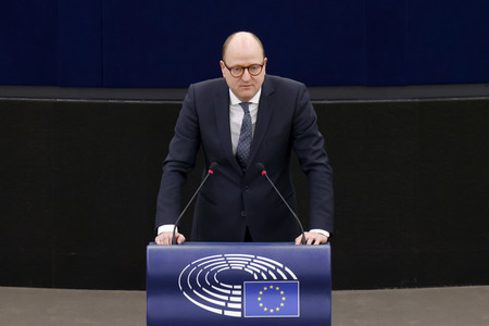 Plenartagung im EU-Parlament in Straßburg