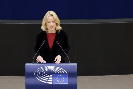 Plenartagung im EU-Parlament in Straßburg