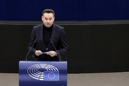Plenartagung im EU-Parlament in Straßburg