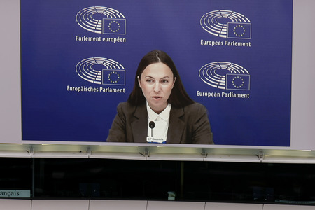 Plenartagung im EU-Parlament in Straßburg