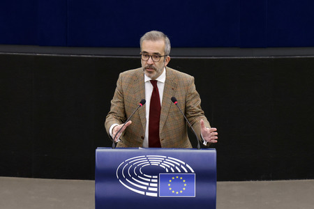 Plenartagung im EU-Parlament in Straßburg