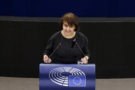 Plenartagung im EU-Parlament in Straßburg