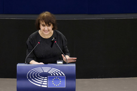 Plenartagung im EU-Parlament in Straßburg