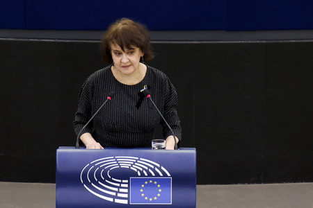 Plenartagung im EU-Parlament in Straßburg