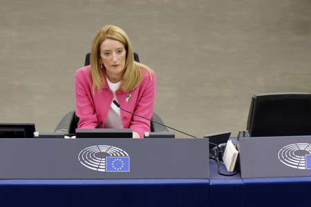 Plenartagung im EU-Parlament in Straßburg