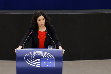 Plenartagung im EU-Parlament in Straßburg