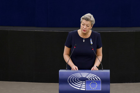 Plenartagung im EU-Parlament in Straßburg