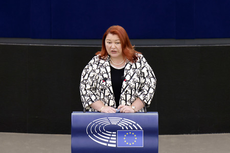 Plenartagung im EU-Parlament in Straßburg