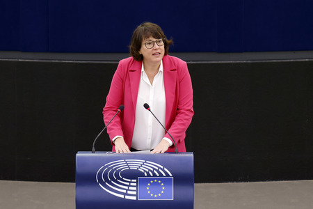 Plenartagung im EU-Parlament in Straßburg