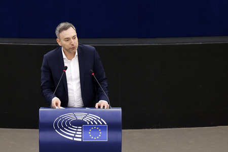 Plenartagung im EU-Parlament in Straßburg