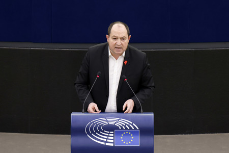 Plenartagung im EU-Parlament in Straßburg