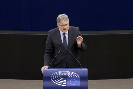 Plenartagung im EU-Parlament in Straßburg