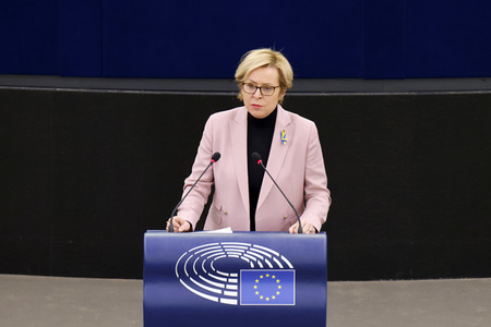 Plenartagung im EU-Parlament in Straßburg