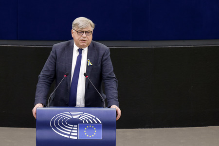 Plenartagung im EU-Parlament in Straßburg