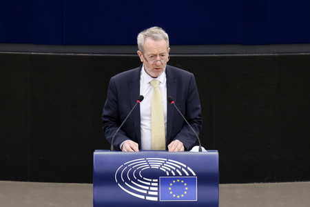 Plenartagung im EU-Parlament in Straßburg