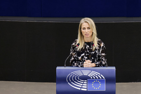 Plenartagung im EU-Parlament in Straßburg