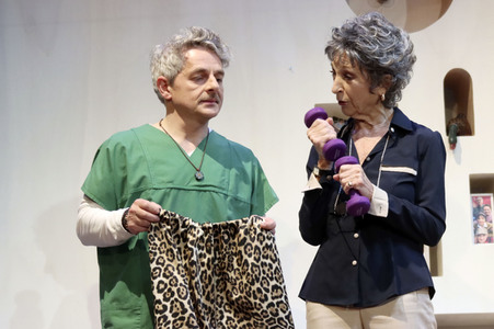 Theaterprobe 'Die Reißleine' in Hamburg