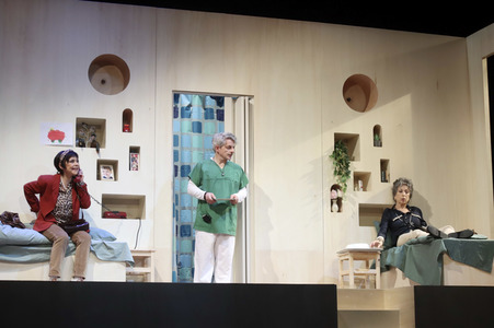 Theaterprobe 'Die Reißleine' in Hamburg