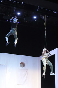 Theaterprobe 'Die Reißleine' in Hamburg