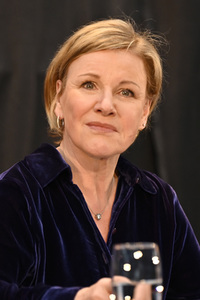 Mariele Millowitsch und Devid Striesow auf der lit.Cologne 2022 in Köln
