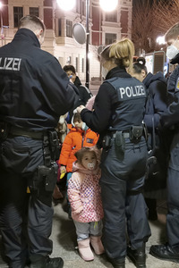 Ankunft ukrainischer Flüchtlinge in Görlitz