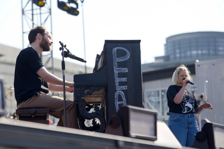 Kundgebung und Friedenskonzert 'Sound of Peace' in Berlin