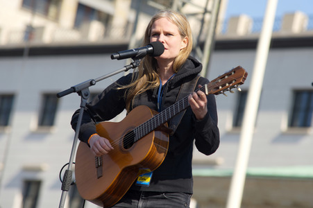 Kundgebung und Friedenskonzert 'Sound of Peace' in Berlin