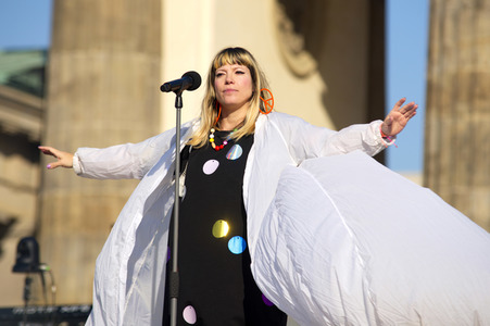 Kundgebung und Friedenskonzert 'Sound of Peace' in Berlin