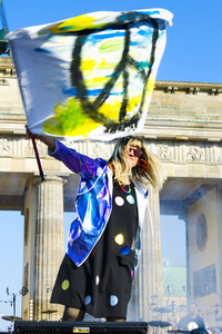 Kundgebung und Friedenskonzert 'Sound of Peace' in Berlin