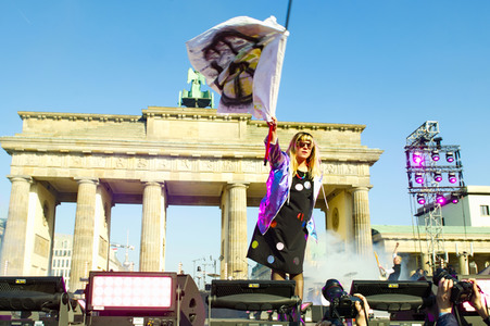 Kundgebung und Friedenskonzert 'Sound of Peace' in Berlin